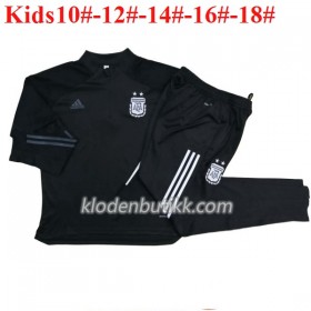 Argentina 2020-2021 Barn Trenings Collegegenser Set M001